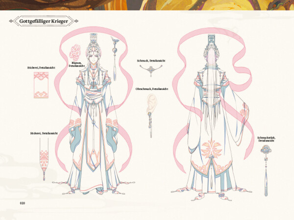 Heaven Official’s Blessing  Artbook: One Flower, One Sword HC  (Deutsch)