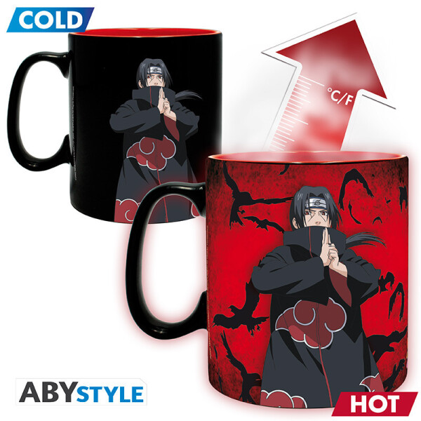NARUTO SHIPPUDEN - Thermobecher - 460 ml - Kakashi / Itachi