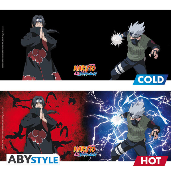 NARUTO SHIPPUDEN - Thermobecher - 460 ml - Kakashi / Itachi