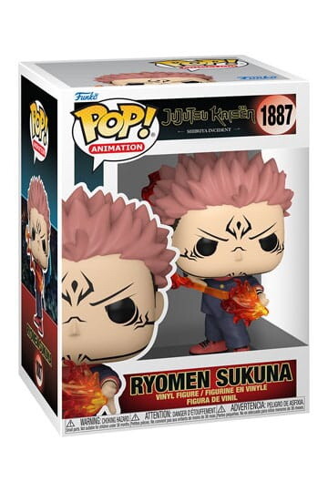 Jujutsu Kaisen POP! Animation Vinyl Figuren Sukuna (Fire...