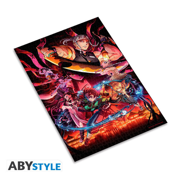 DEMON SLAYER – Puzzle 1000 Teile – Key Art