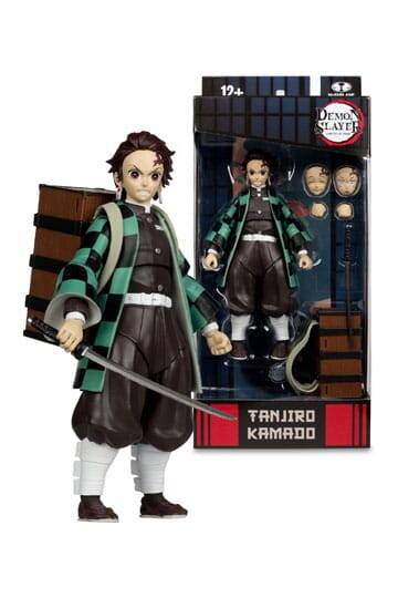 Demon Slayer: Kimetsu no Yaiba Actionfigur Tanjiro Kamado (with Nezuko Box) (Season 3) 18 cm