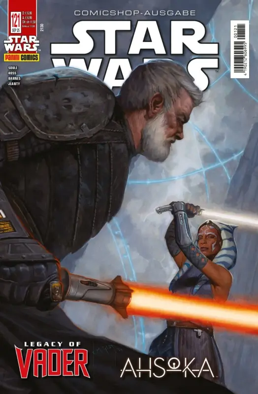 Star Wars Heft 121 - Ahsoka 4 & Legacy of Vader - Comicshop-Ausgabe  -