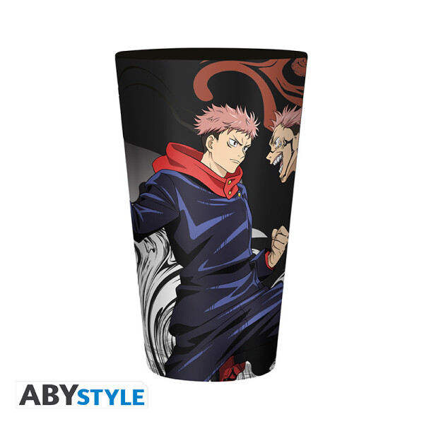 JUJUTSU KAISEN – Großes Glas – 400 ml – Itadori vs. Sukuna