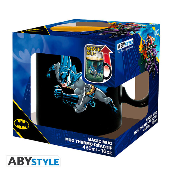 DC Comics Tasse mit Thermoeffekt 460 ml - Batman & Joker