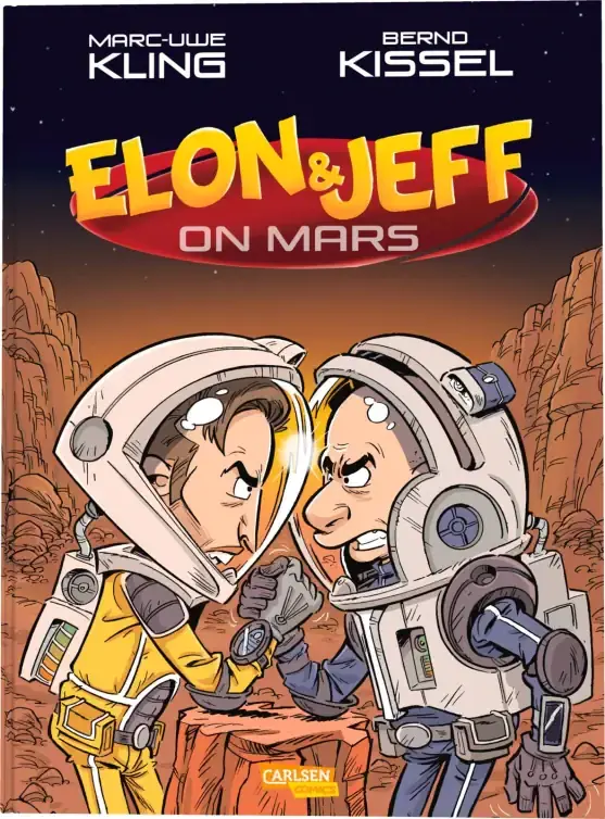 Elon & Jeff on Mars HC (Deutsche Ausgabe)