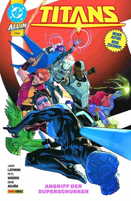 Titans (DC All In) 5: Angriff der Superschurken SC