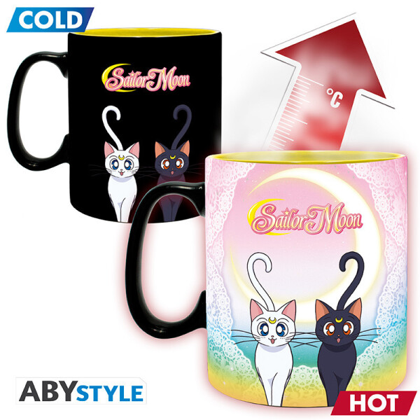 SAILOR MOON – Tasse mit Farbwechsel – 460 ml...