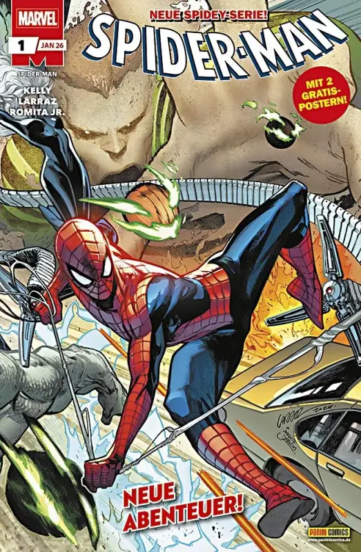Spider-Man 1 (Januar 2026) mit Poster
