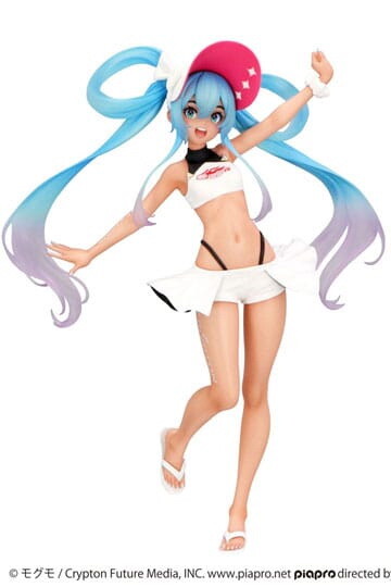 Hatsune Miku GT Project Trio-Try-iT PVC Statue Racing Miku 2024 Summer Holiday Ver. 23 cm