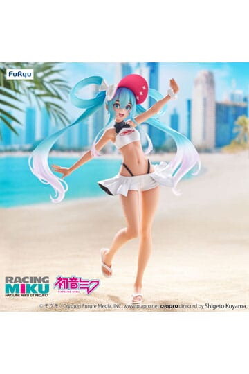 Hatsune Miku GT Project Trio-Try-iT PVC Statue Racing Miku 2024 Summer Holiday Ver. 23 cm
