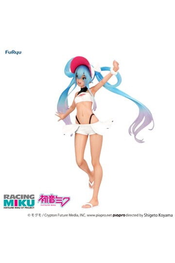 Hatsune Miku GT Project Trio-Try-iT PVC Statue Racing Miku 2024 Summer Holiday Ver. 23 cm