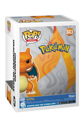 Pokemon POP! Games Vinyl Figur Charizard (EMEA) 9 cm (843)