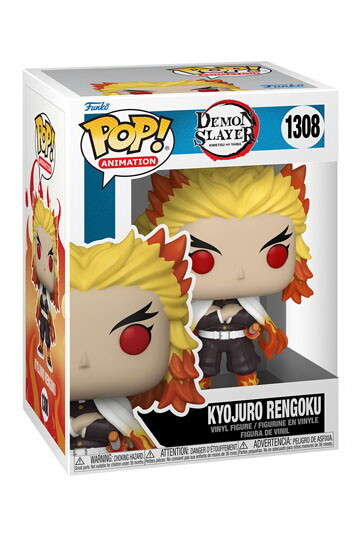 Demon Slayer POP! Animation Vinyl Figur Rengoku 9 cm (1308)