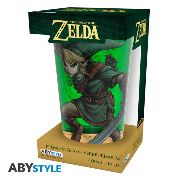 THE LEGEND OF ZELDA – Großes Premium Glas -...