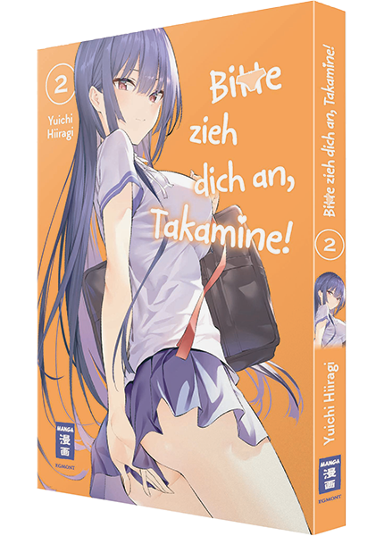 Bitte zieh dich an, Takamine! Band 2