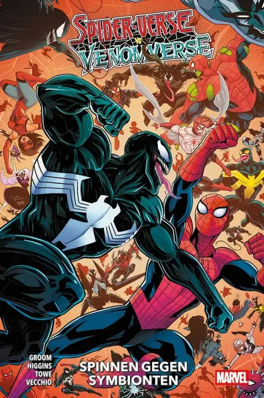 Spider-Verse vs. Venomverse Spinnen gegen Symbionten SC