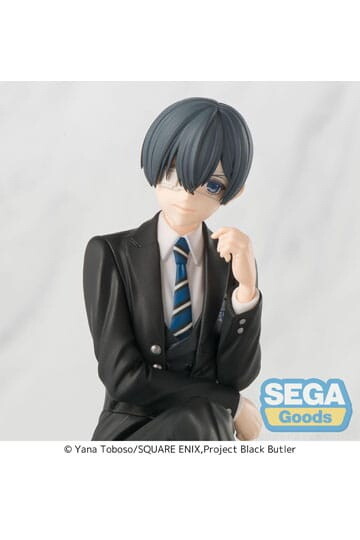 Black Butler: Boarding School Arc PM Perching PVC Statue Ciel Phantomhive 14 cm