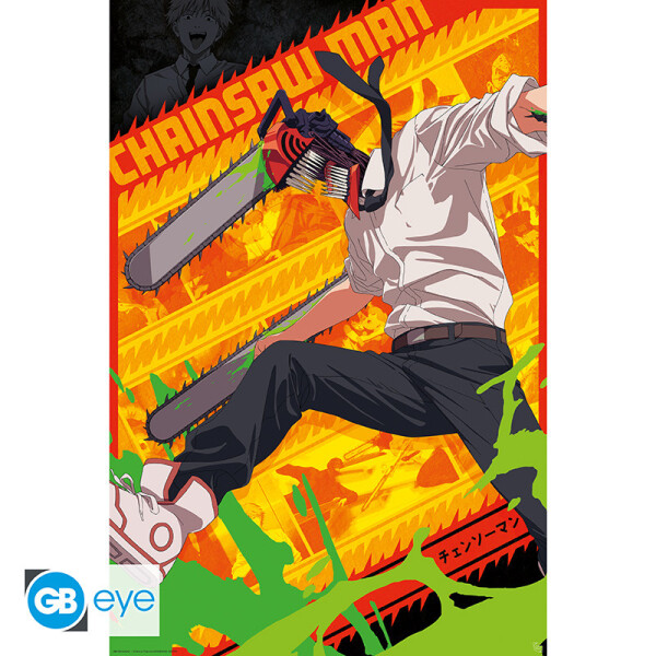 CHAINSAW MAN – Maxi-Poster 91,5 x 61 cm (FSC-Mix) – Chainsaw Man