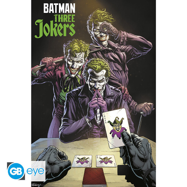 DC COMICS – Maxi-Poster 91,5 x 61 cm (FSC-Mix) – Three Jokers