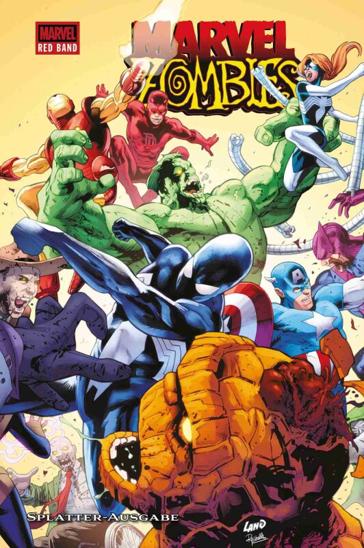 Marvel Zombies Splatter-Ausgabet Hardcover A (333)