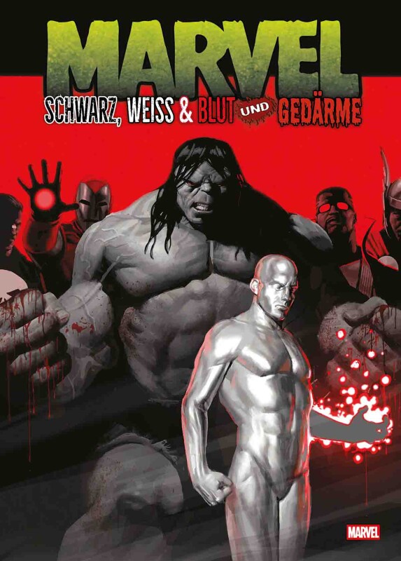 Marvel - Schwarz, Weiss & Blut und Gedärme HC