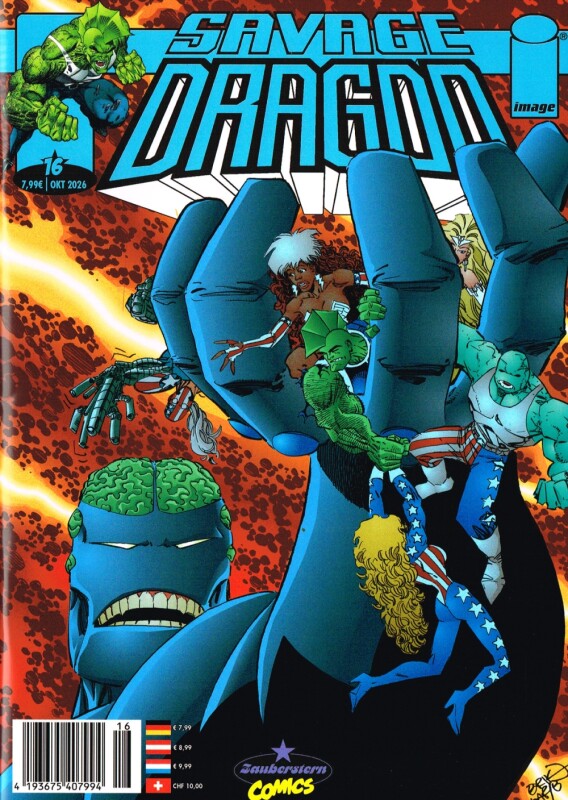 The Savage Dragon  Magazin 16 (Deutsche Ausgabe)