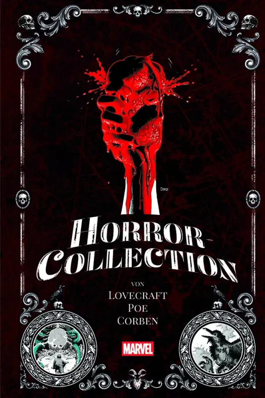 Horror-Collection von Lovecraft, Poe, Corben - HC