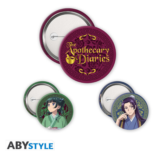 Die Tagebücher der Apothekerin – Button-Set...